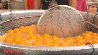 TAIWANESE SWEET POTATO BALLS 地瓜球 | SINGAPORE STREETFOOD - FOODZILLA