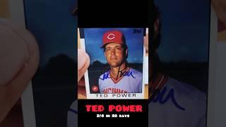 TTM short featuring Ted Power. #shorts #shortvideo #ttm #ttmsuccess #snap #baseball