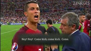 Ronaldo motivated Moutinho Take Penalty. HD 720p (Portugal Vs Poland)