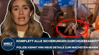 ESSEN: "Komplett alle Sicherungen durchgebrannt!" Polizei kennt ihn! Neue Details zum Macheten-Mann!