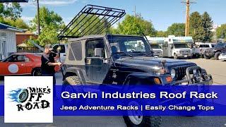 Garvin Industries Roof Racks | Jeep Installation | Montana Shop Mikes Off Road