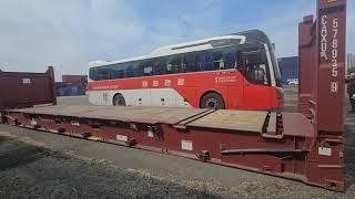 Kia Grandbird Long Buses  SHIPMENT  from Korea to Africa  ️ 중고차 중고버스