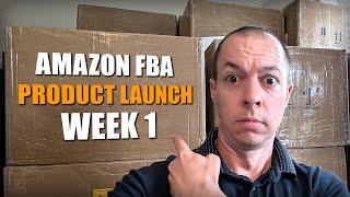 WEEK 1 - Amazon Product Launch Update!  (Amazon FBA UK 2024)