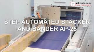 STEP Automated Stacker and Bander AP-25 | Maximize Your Packaging Efficiency!