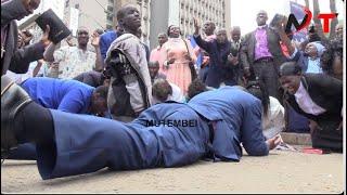 Drama as Church Leaders Pray to God to Stop Ruto From Killing GenZs and Stop Corruption!!