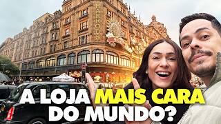 TOUR pela Harrods | A MAIOR loja de departamentos de LUXO em LONDRES