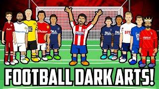 FOOTBALL DARK ARTS CHALLENGE! Part 1 Feat Suarez Ronaldo Messi Haaland Mbappe (Frontmen 3.4)