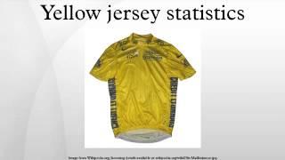 Yellow jersey statistics