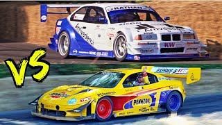 Hillclimb Monsters: Rod Millen's 850Hp Toyota Celica "Pikes Peak" VS ex-Georg Plasa BMW E36 Judd-V8