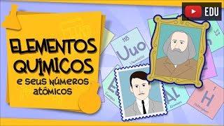 Elementos químicos - os diferentes tipos de átomos