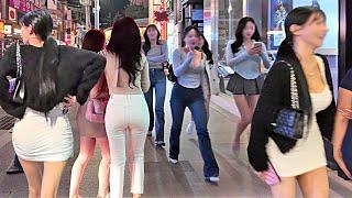 [4K SEOUL KOREA]  여름이 다가올수록 점점 핫해지는 압구정클럽거리 압구정로데오~압구정4K /Apgujeong#SEOUL/KOREA/K-City Walk