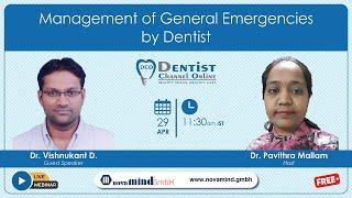 Management Of General Emergencies By Dentist