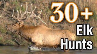 30 Hunts in 20 Minutes! Rifle Elk Hunting  with Eastmans’ Hunting Journals