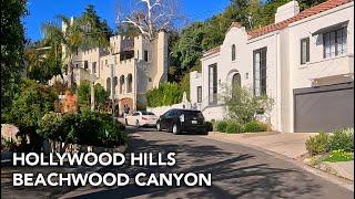 Driving Hollywood Hills, Beachwood Canyon, Hollywood Sign