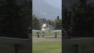 Beechcraft Bonanza G36 landing at Trieben (LOGI) #flightsimulator #landingvideo