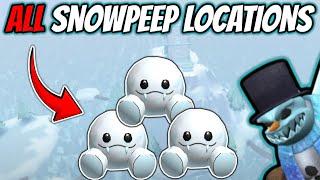 All Snowpeep Locations To Unlock Jerry Bossfight in Slap Battles