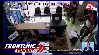 Armadong lalaki, nang-holdap sa isang bayad center sa Davao | Frontline Tonight