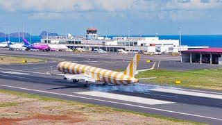 THE BEAST CONDOR Boeing 757-300 LANDING at Madeira Airport