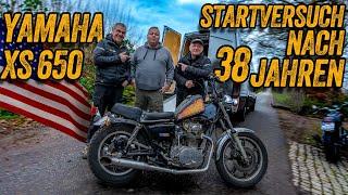 Attempt to start after 38 years: Will the Yamaha XS 650 start again? | Andis Funktionpunk