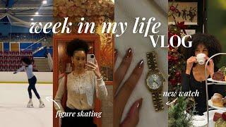 VLOG| Becoming a figure skater, high tea, cooking, podcast recording, fellowship & more