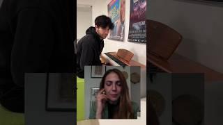 Mi fingo un pianista principiante con una insegnante online 5 #piano #prank #ddp80 #donnerartist