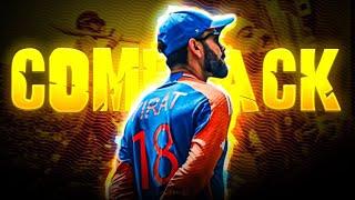 Sooraj dooba hai X Virat Kohli  • Beat sync  • whatsapp status  • COMEBACK • Virat Kohli • 