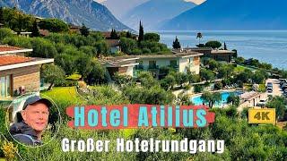 Hotel Atilius in Limone Sul Garda am Gardasee - großer Hotelrundgang