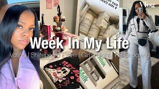 Vlog: Week In My Life | HANDLING BUSINESS!! , Stateboard Exam , Voting , PR , Girls Night + MORE 