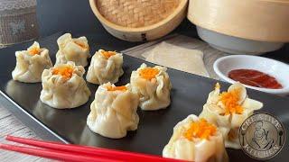 Steamed Pork Shu Mai (Steamed Pork Dumplings)  | How to make pork shu mai or pork dumplings at home