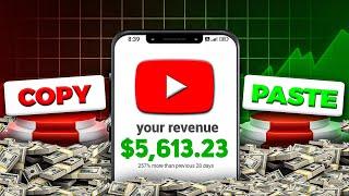 Earn Money on YouTube with Copy-Paste | YouTube Automation!