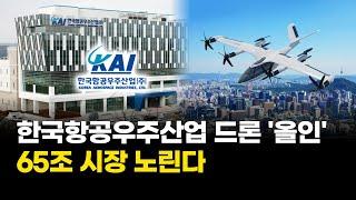 한국항공우주산업, 드론 전쟁 '올인' 선언…65조 시장 노린다