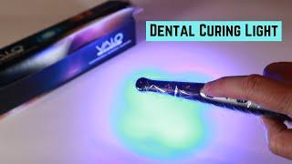 What is a dental curing light?