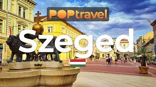 SZEGED, Hungary  - City Center - 4K