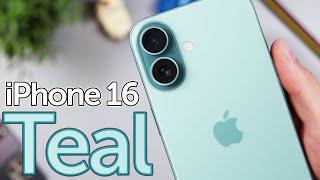 Teal iPhone 16 is INTERESTING! Unboxing, First Impressions & Color Review!