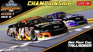 iRacing - CHAMPIONSHIP - Golden Eagle Syrup Superspeedway Series (Season 3 Wk 15 Gen4 @ Talladega)