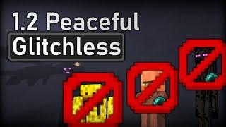 Beating Minecraft In Peaceful Mode.