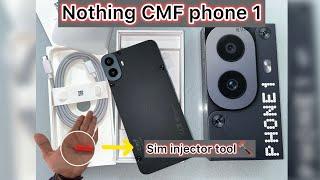 Nothing CMF phone 1 unboxing | black color | 8/128 gb | price & specifications | amoled display |