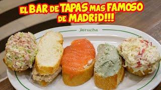 Probando el BAR de TAPAS más ANTIGUO y FAMOSO de MADRID!!!