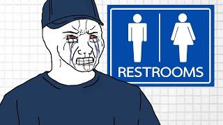 Wojak needs to take a dump