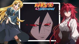 HighSchool DxD React to Issei as Madara Uchiha||GACHAREACT||NARUTO