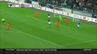 Italia vs Holanda Resumen Y Goles 1-1. All Goals Highlights Amistoso 2018