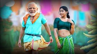 oo antava oo pushpa song Dance with modi & mamta