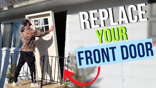 DIY Front Door Replacement (How to Replace a Front Door Step-by-Step)