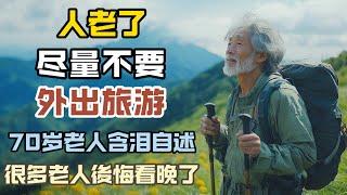 人老了，尽量不要不要外出旅游，70岁老人含泪自述，道出真相，很多老人后悔看晚了！#情感故事 #老年生活