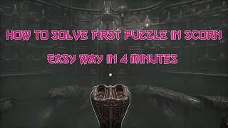 Scorn Puzzle 1 Solving | Crane Slide Puzzle | Easy method