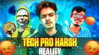 KYA TECH PRO HARSH ID UNBAN KARA SAKTA H?? TECH PRO HARSH REALITY #freefire #up40ff