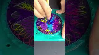 Satisfying Spirograph Creations | ASMR Art to Help You Unwind! #art #shorts #spirograph #asmr #2024