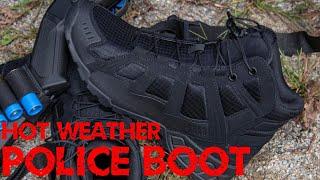 Hot Weather POLICE BOOT | Most Breathable Boot | Blauer Crush Tactical Cross Trainer