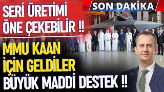 MMU KAAN'DA SERİ ÜRETİMİ ÖNE ÇEKECEK HAMLE - SAVUNMA SANAYİ