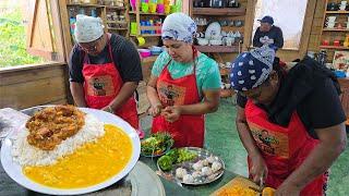 Yuli Se Golpea La Cabeza Con Una Paila. BERENJENA ASADA A LA BRASA. La vida del campo